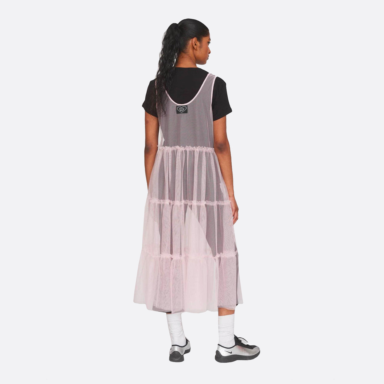 Lazy Oaf Pink Tulle Chuck On Dress