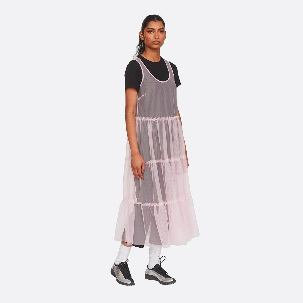 Lazy Oaf Pink Tulle Chuck On Dress