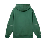 Triple Stitch Pullover Hoodie - Emerald