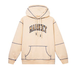 Triple Stitch Pullover Hoodie - Ecru