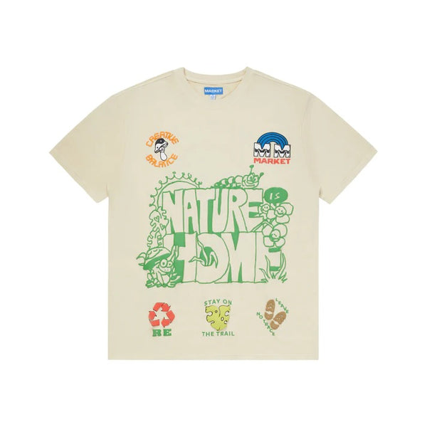 Nature Is Home T-Shirt - Ecru