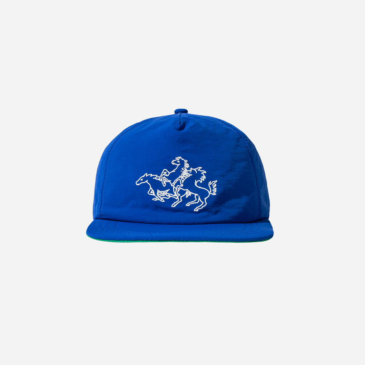 Market Stallion 5 Panel Hat - Dazzling Blue