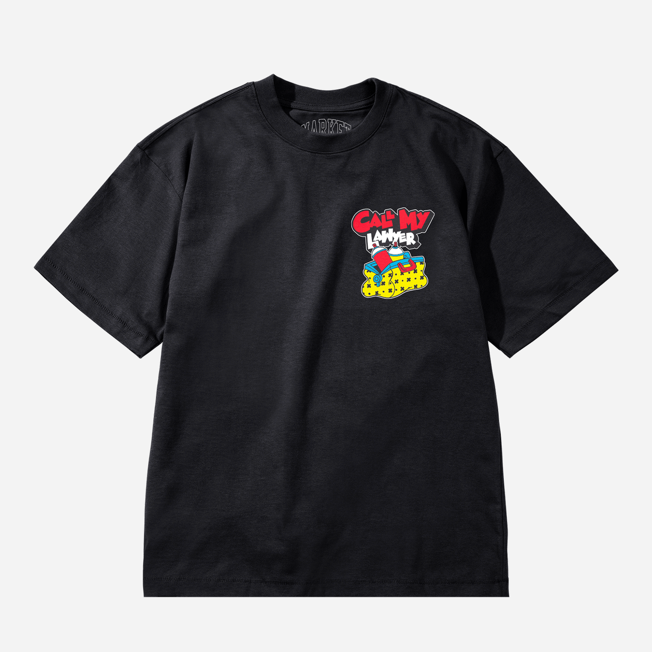 Market Felix The Cat Spray Paint T-Shirt - Vintage Black