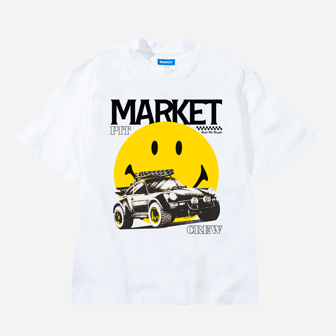 Market Smiley All Four T-Shirt - White