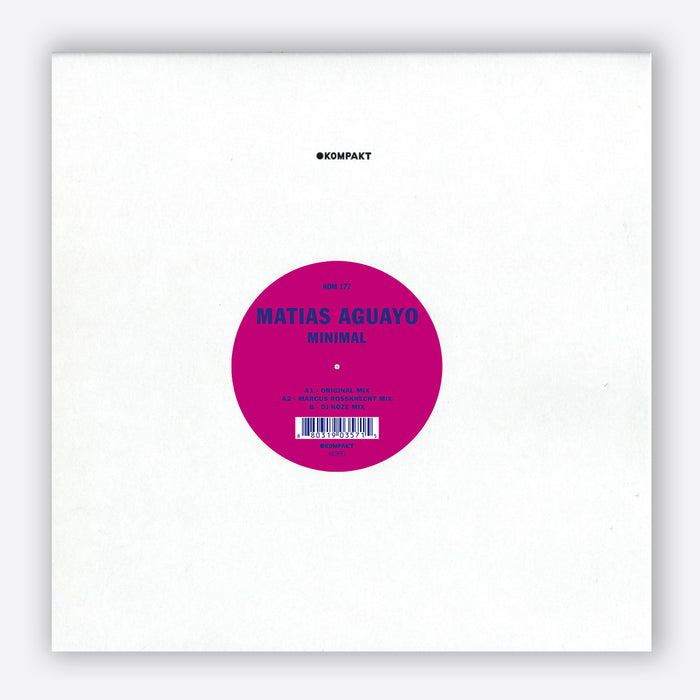 Vinilo Matias Aguayo - Minimal