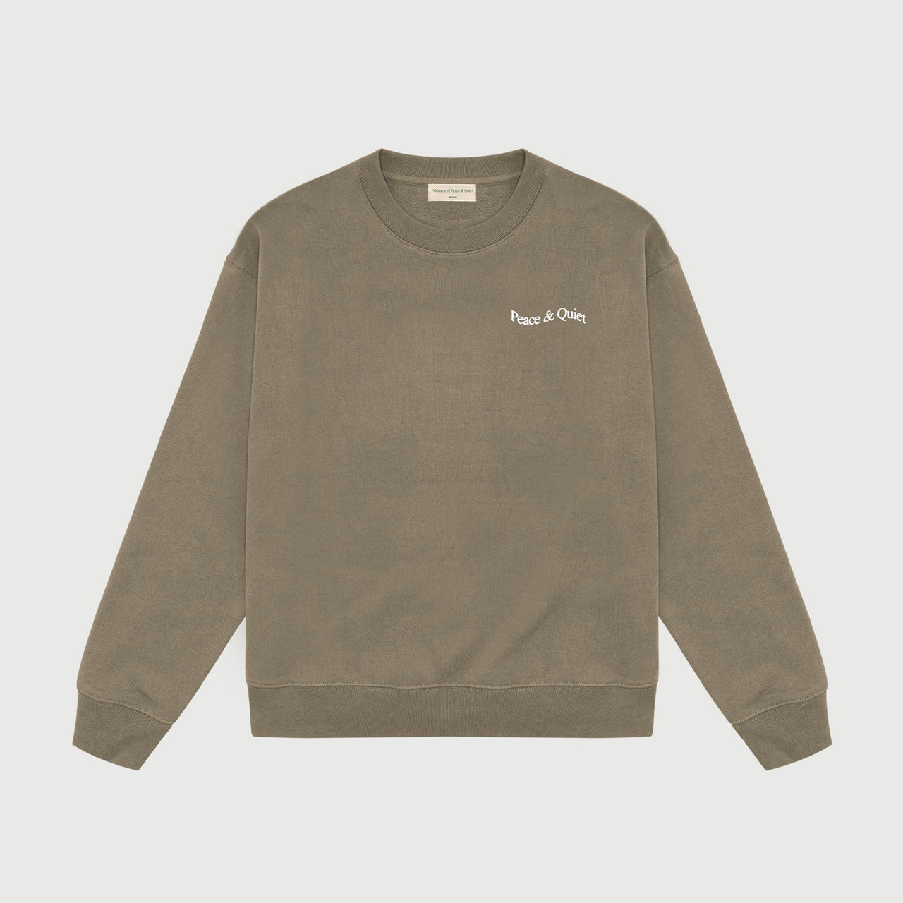 Wordmark Crewneck - Clay