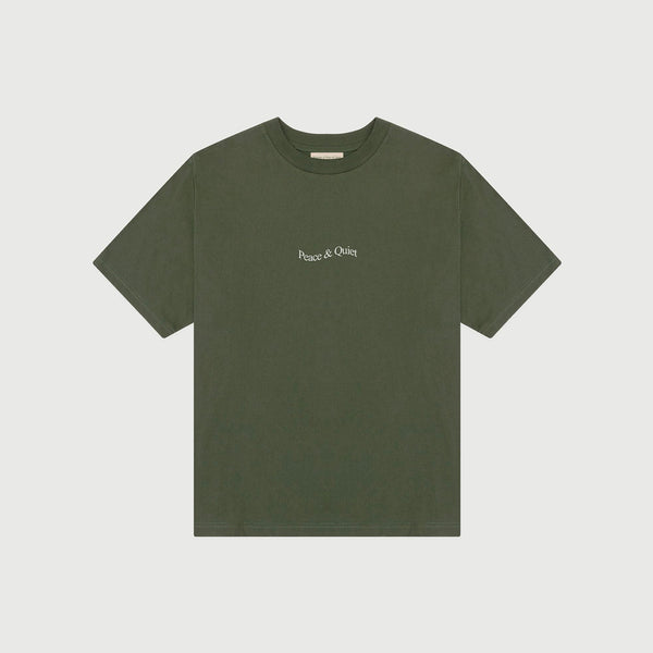 Wordmark T-Shirt - Olive