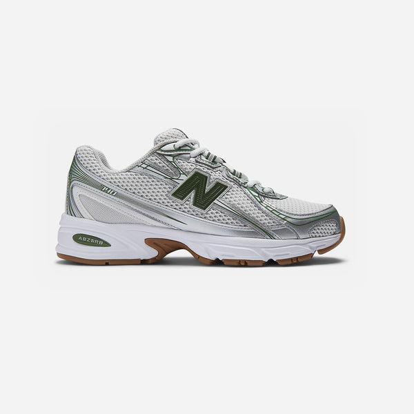 New Balance 740 - White / Green – La Plage