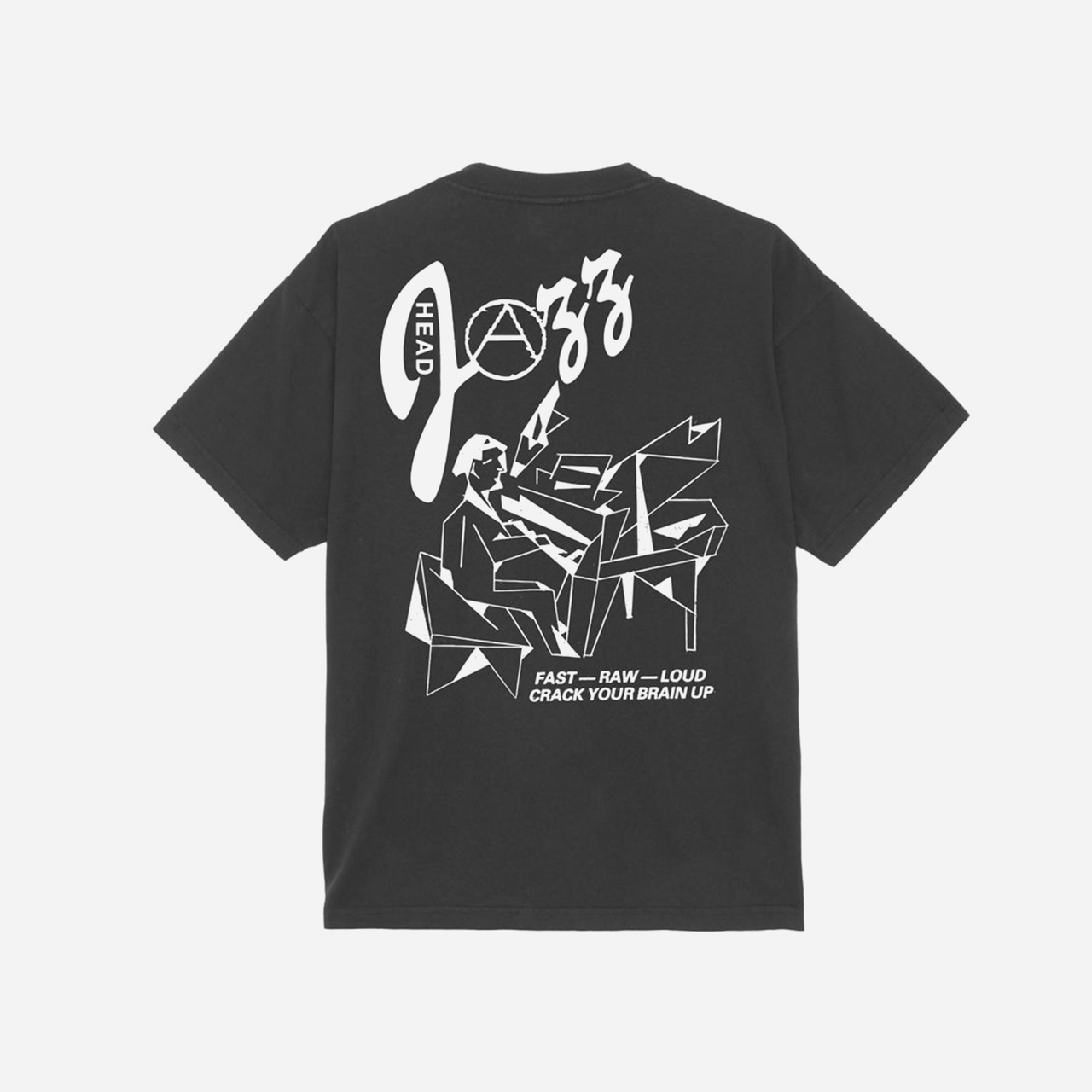 Obey Jazz Heavyweight T-Shirt - Vintage Black