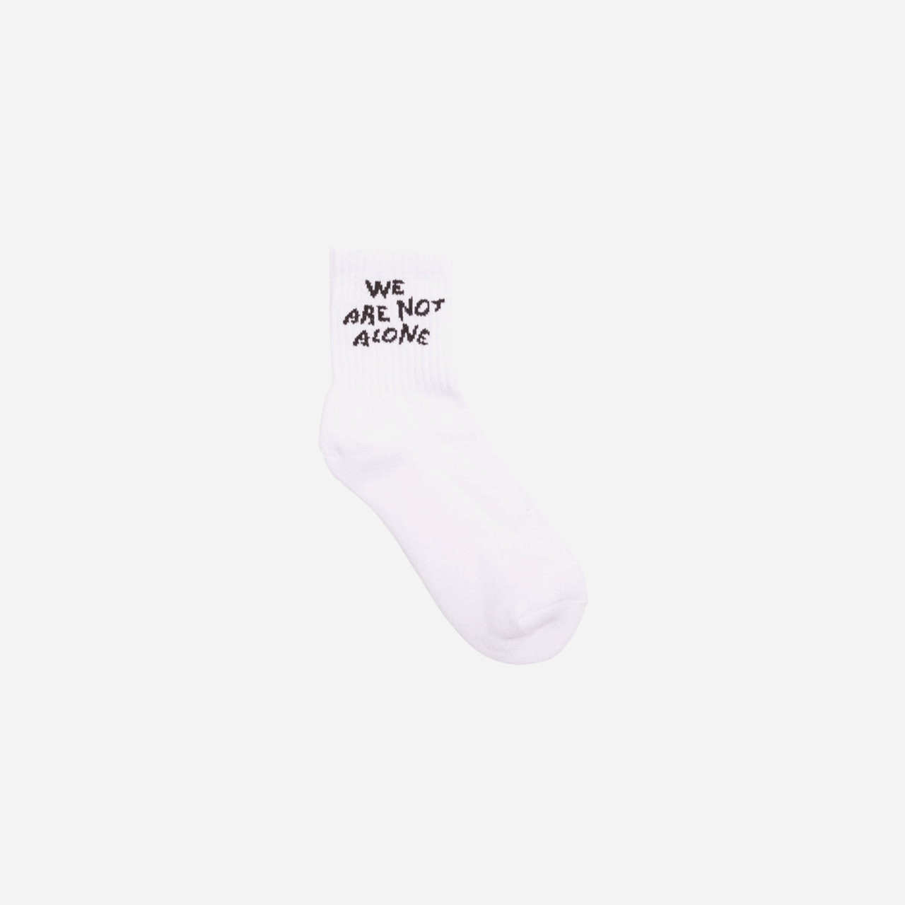 Not Alone Socks - White Multi