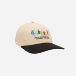 City People Twill 6 Panel - Unbleached