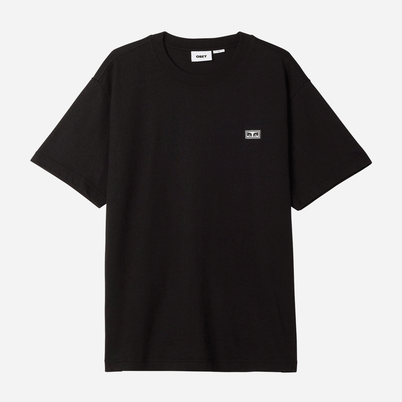 Obey Established Works Eyes Pocket T-Shirt - Black
