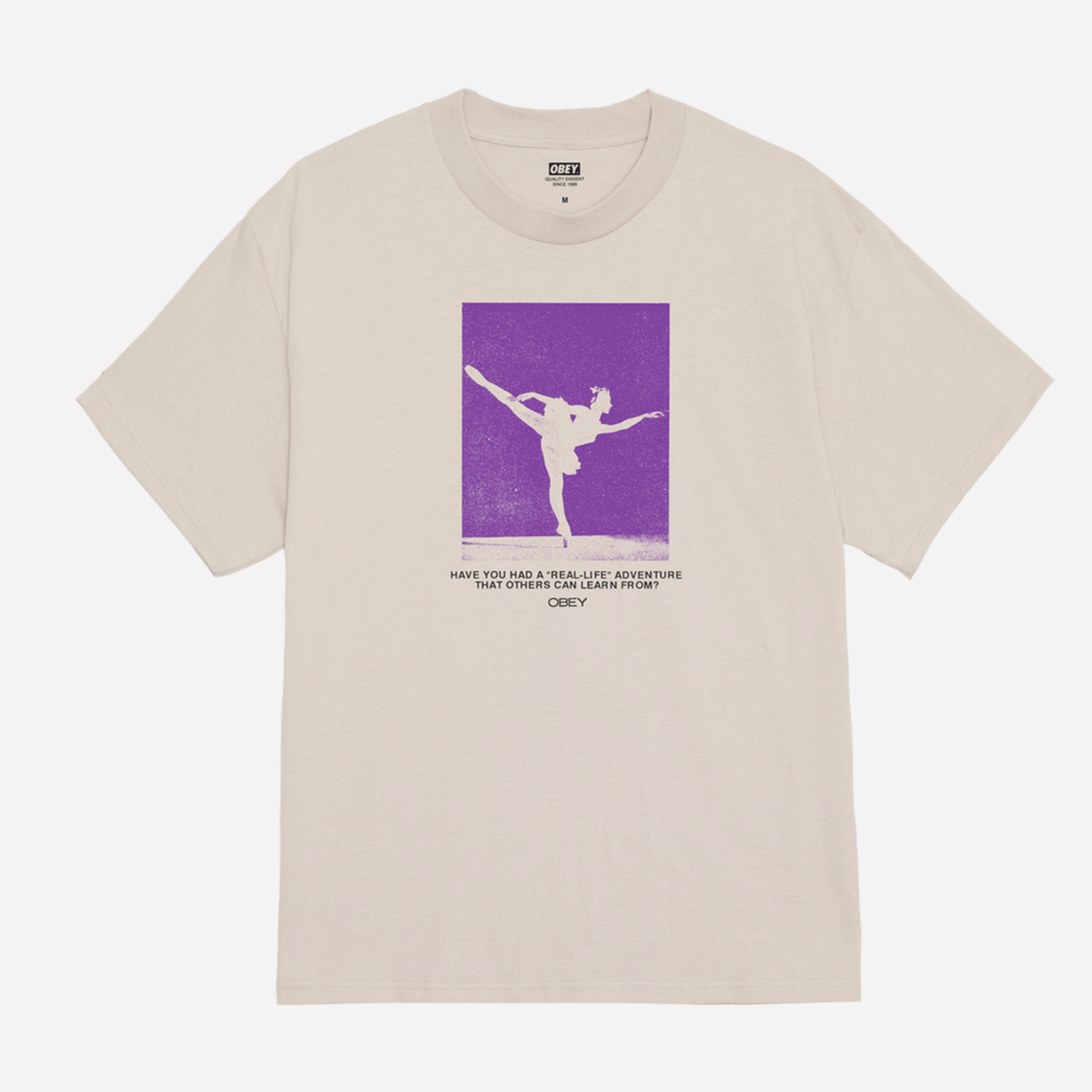 Obey Real Life - Silver Grey