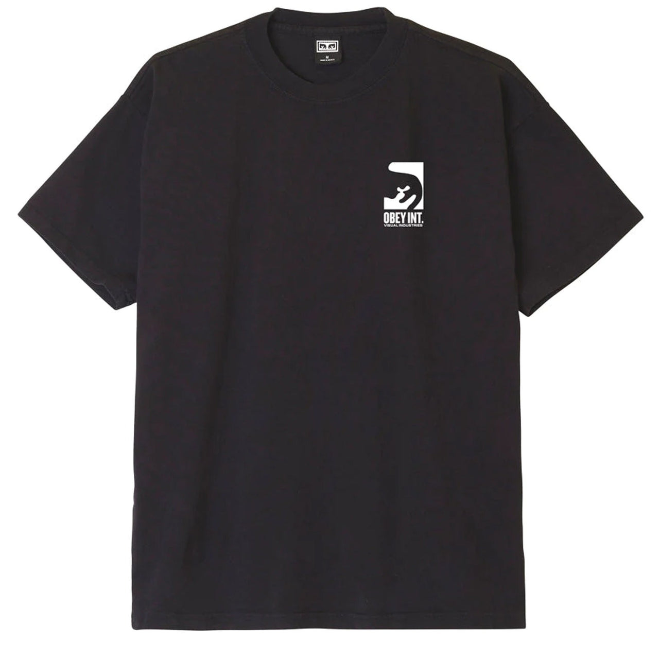 Int. Visual Industries Heavyweight T-Shirt - Off Black