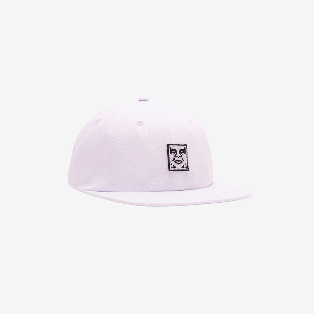 Icon Patch Panel Strapback - White