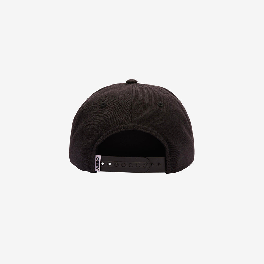 Academy 6 Panel - Black