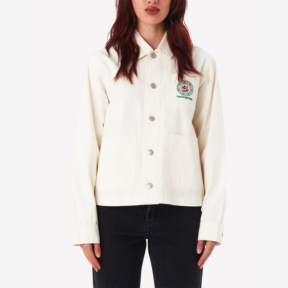 Rose Chore Jacket - White