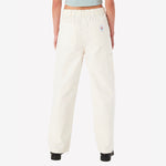 Rose Carpenter Pant - White