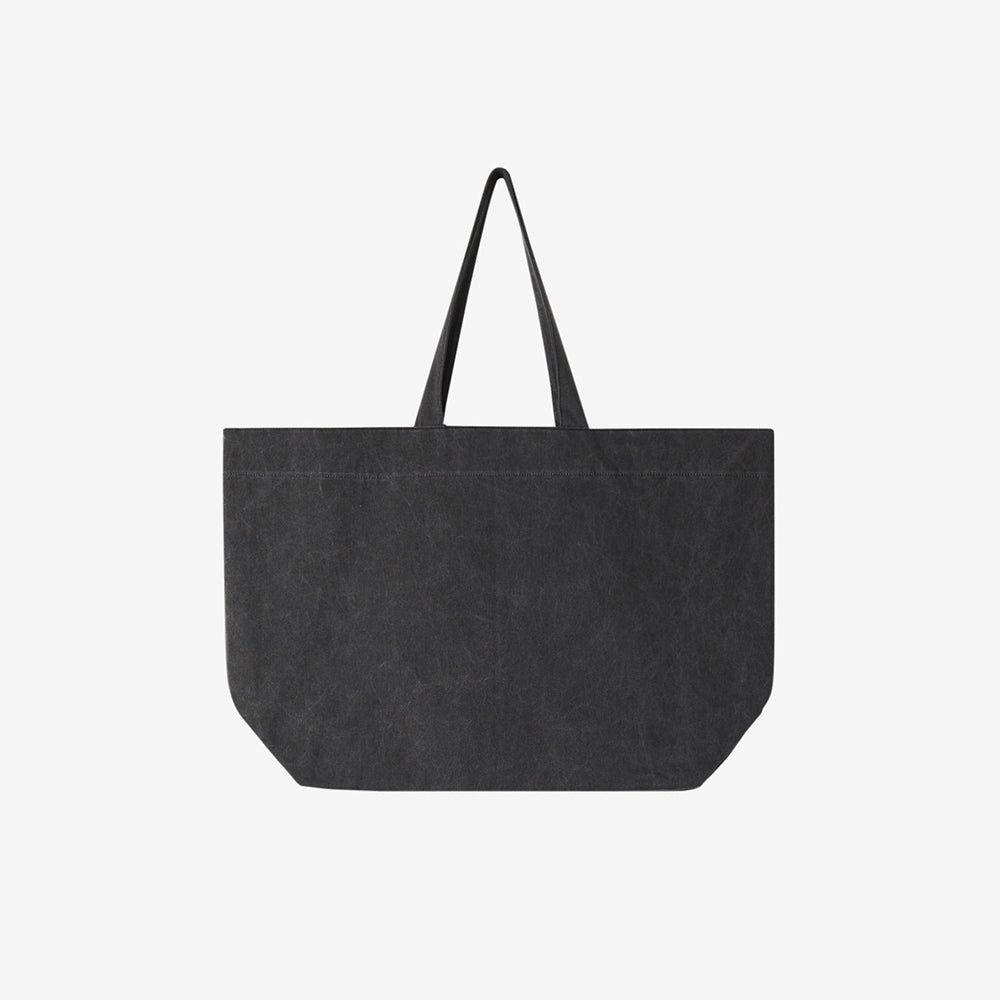 Pigment Dyed Tote Bag - Black