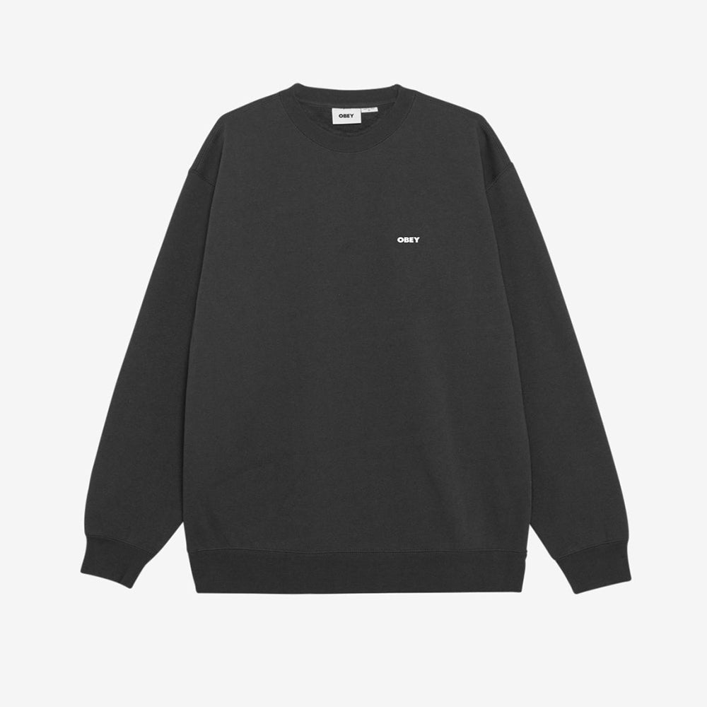 Bold Heavyweight Crewneck - Black