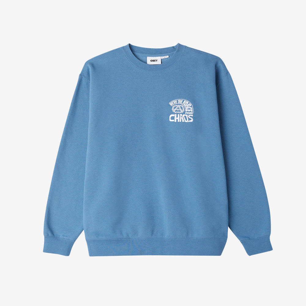 Peace Program Crewneck - Coronet Blue