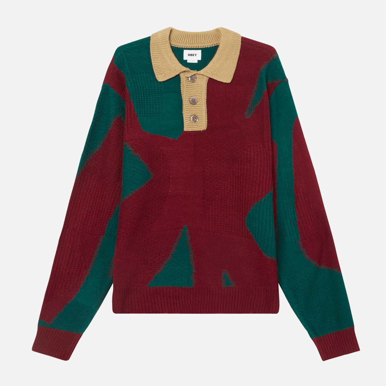 Luca Polo Sweater - Ponderosa Pine Multi