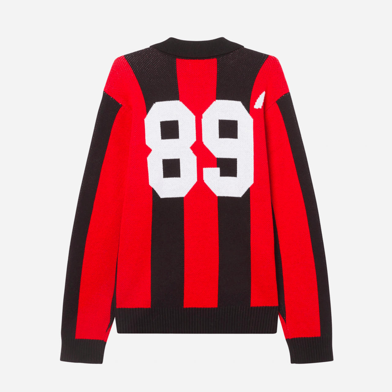 Soccer Jersey Sweater - Red Multi