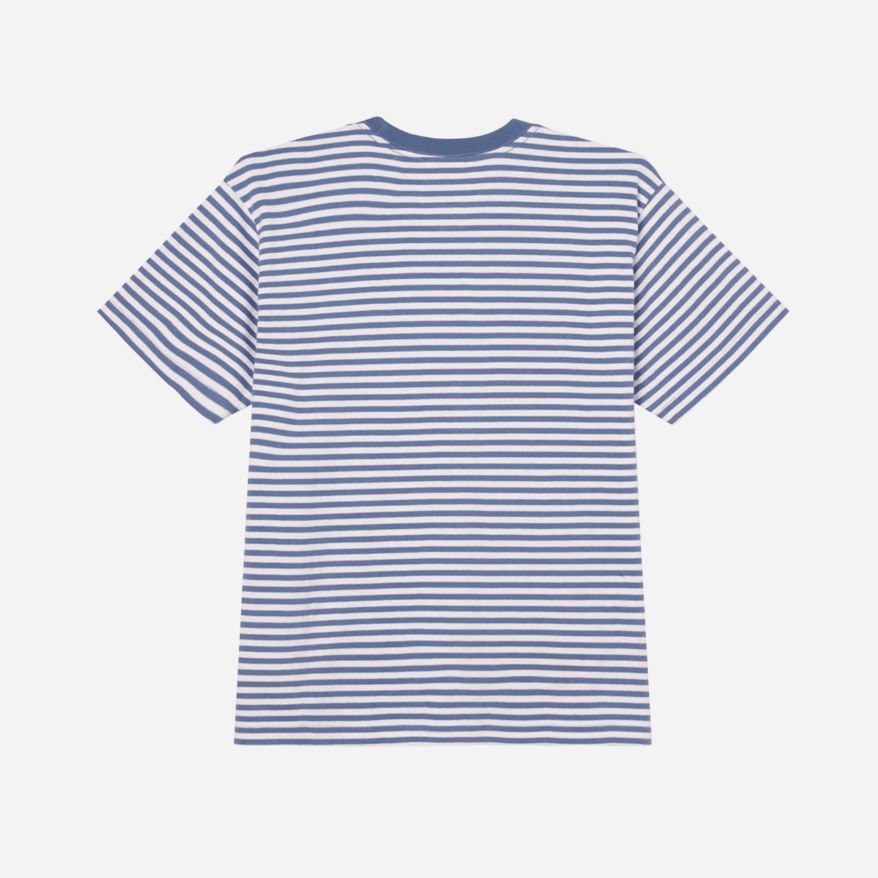 Established Works Eyes Stripe T-Shirt - Coronet Blue