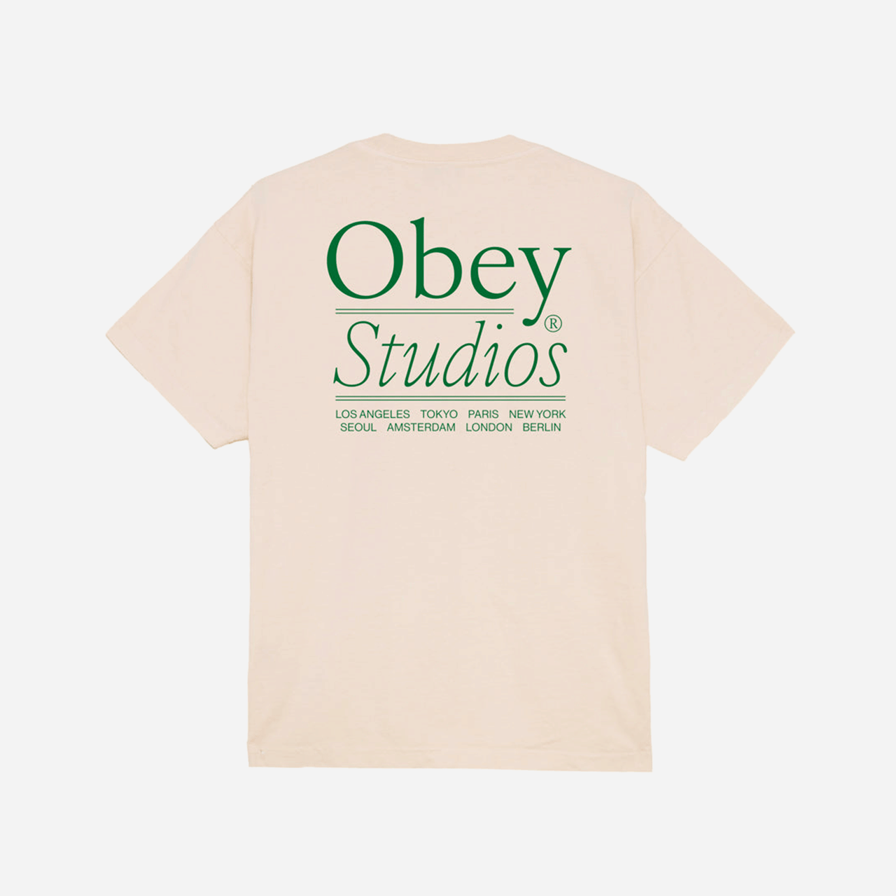 Obey Studios Heavyweight T-Shirt - Sago