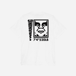 Obey Warning - White