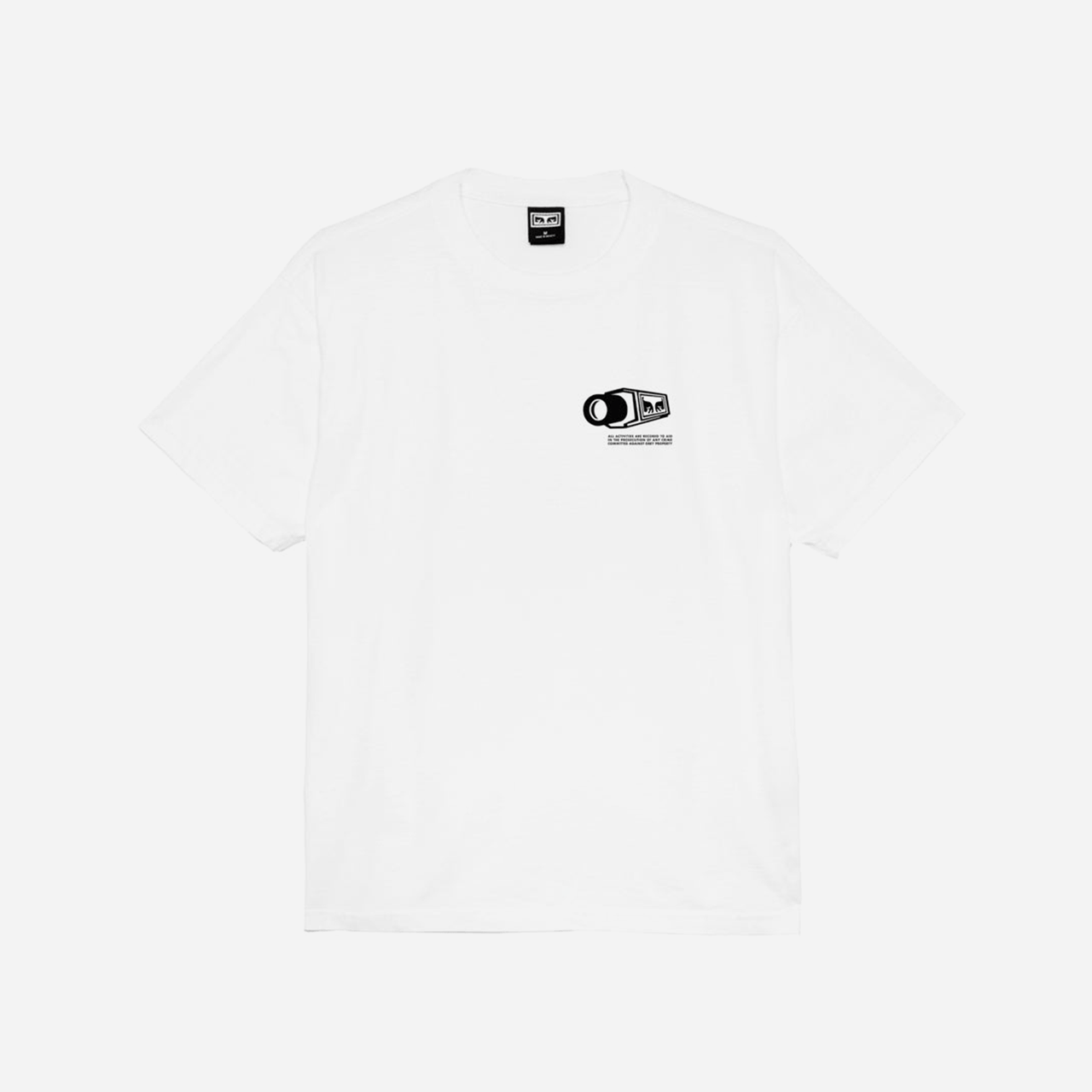 Obey Warning - White