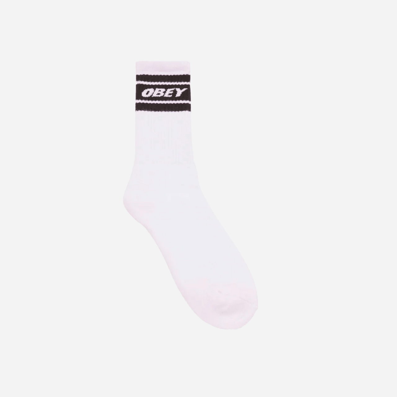 Obey Cooper II Socks - White/Black