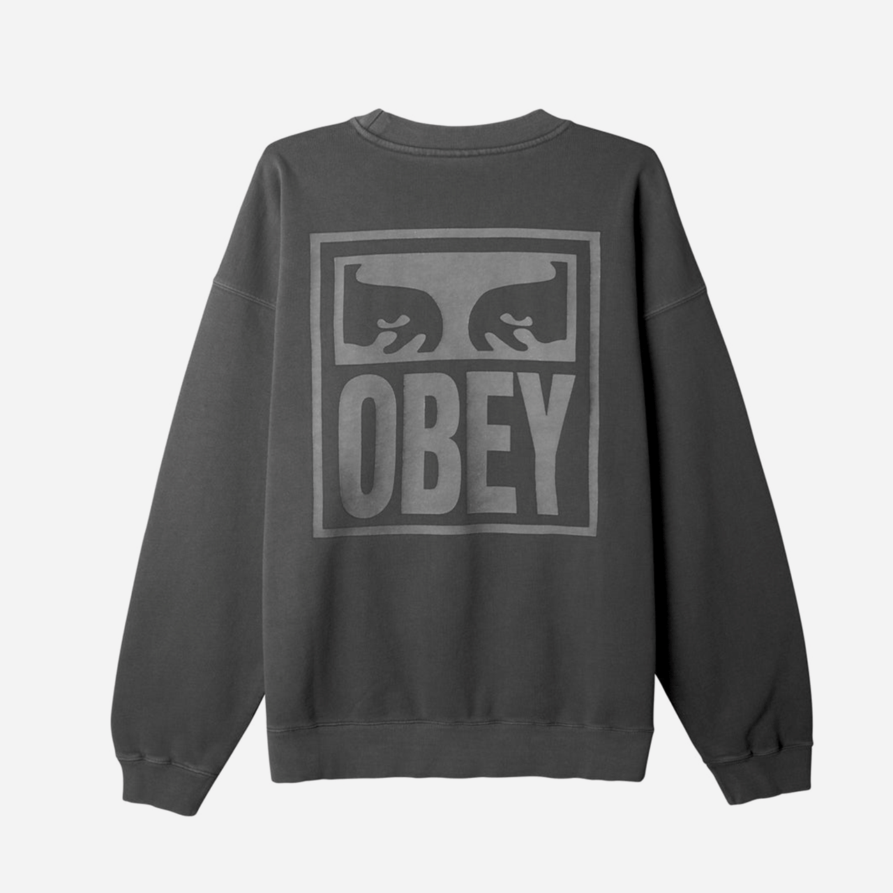 Obey Eyes Icon Extra Heavy Crew - Pigment Pirate Black