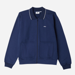 Fontana Zip Front Polo - Academy Navy