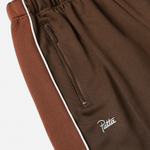 Patta Tricot Straight Track Pants - Chestnut
