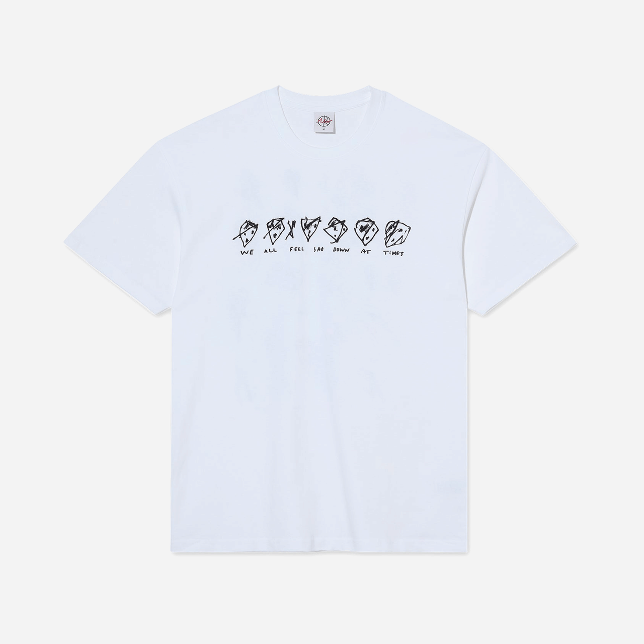 Sad at Times T-Shirt - White