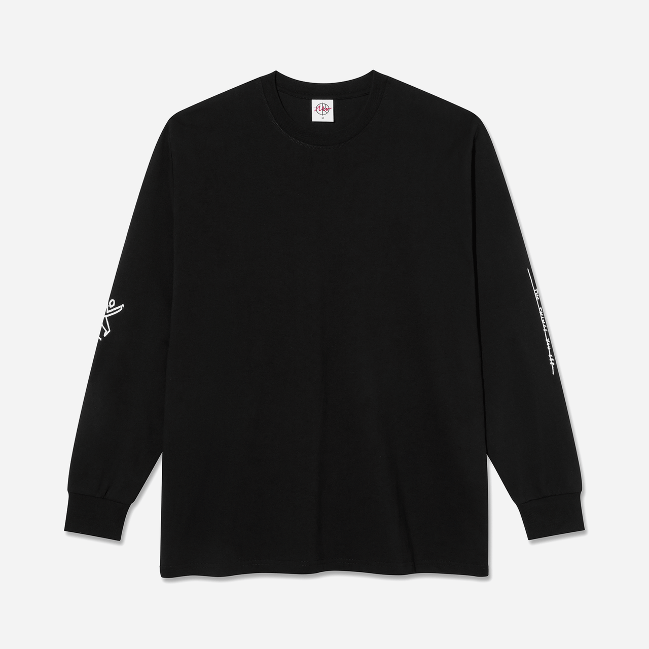 Sad at Times Long Sleeves T-Shirt - Black