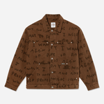 Patrik Jacket Sad Notes - Walnut