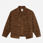 Patrik Jacket Sad Notes - Walnut