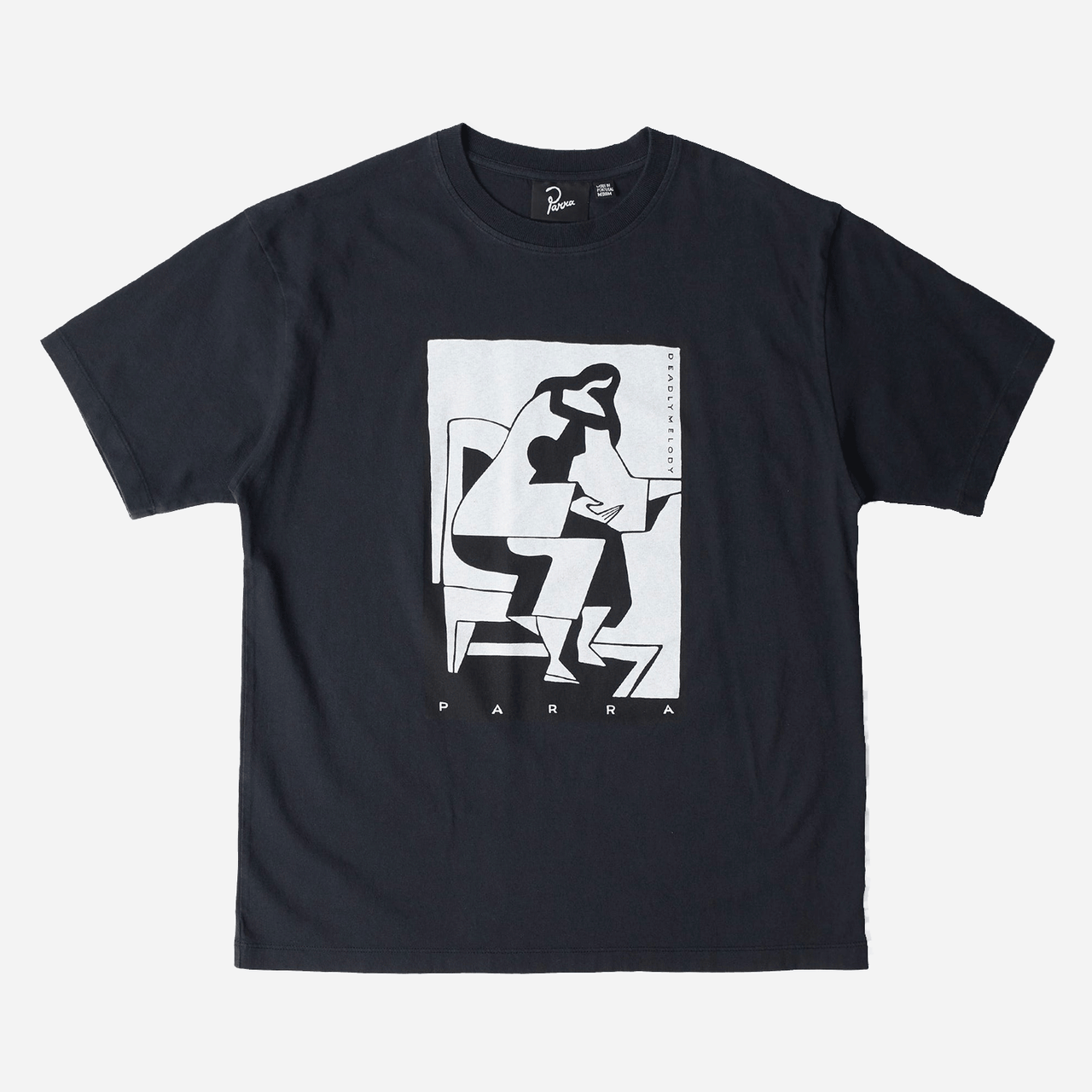 By Parra The Confession T-Shirt - Washed Black