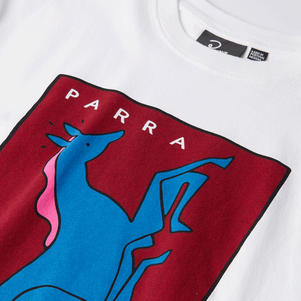 By Parra Vertical Horse T-­Shirt - White