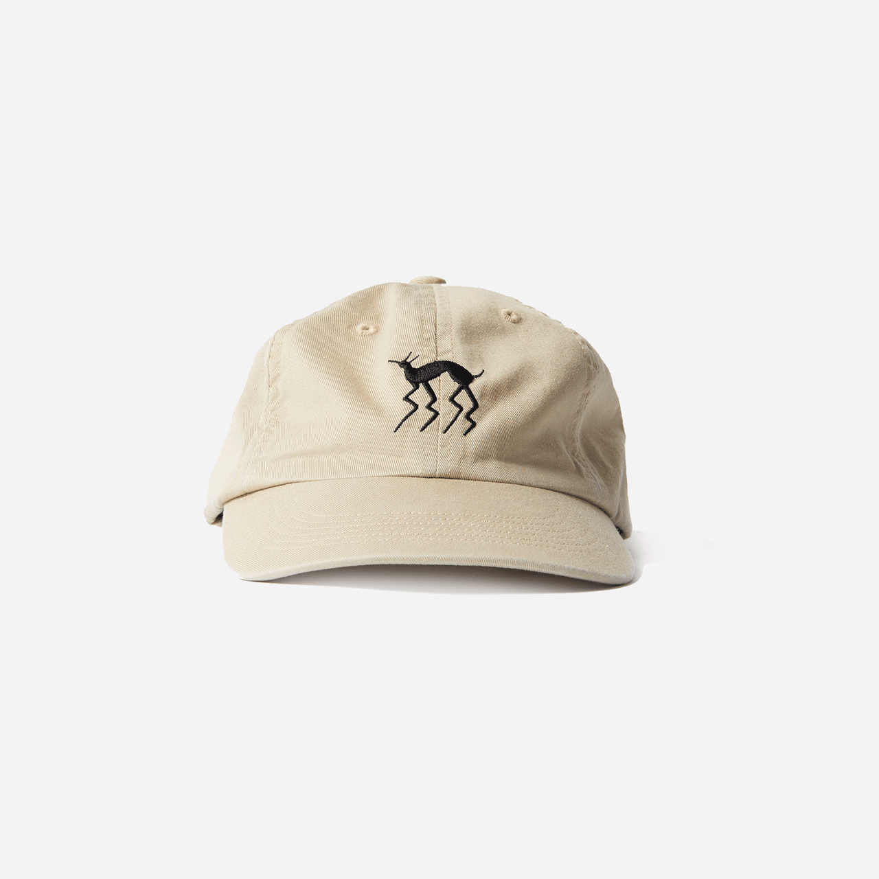 By Parra Spikey Legs 6 Panel Hat - Sand