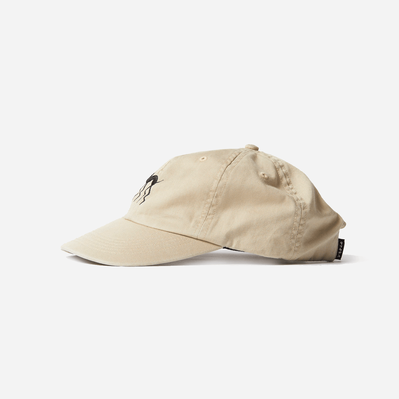 By Parra Spikey Legs 6 Panel Hat - Sand