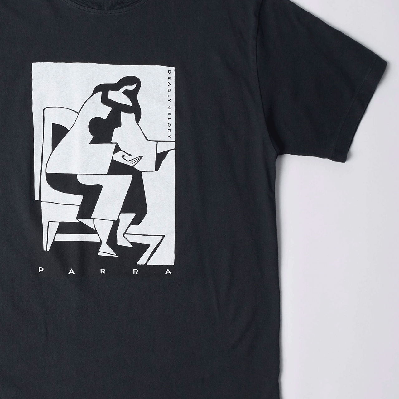 By Parra The Confession T-Shirt - Washed Black