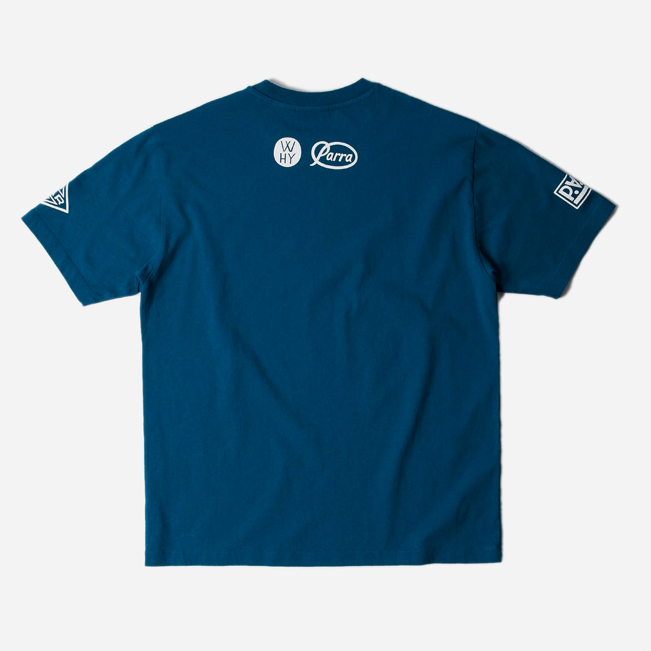 By Parra Media Training T-Shirt - Blue
