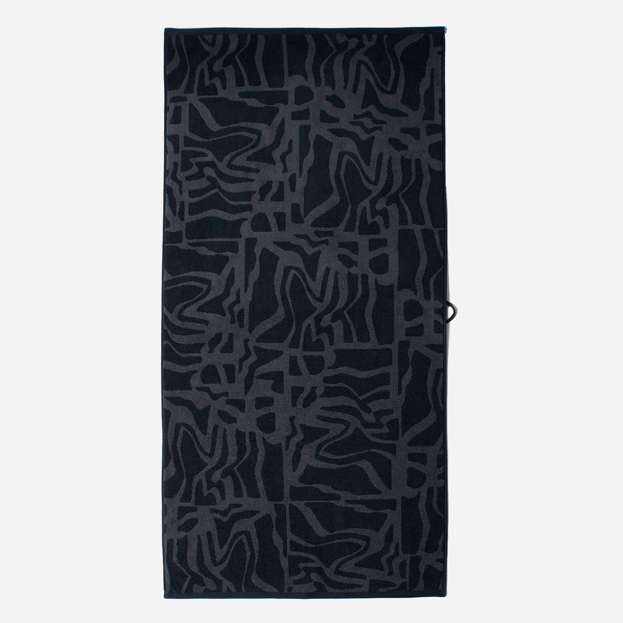 By Parra Broken Ftp Bath Towel Set - Black