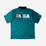 Sports Flage Polo Shirt - Deep Sea Green