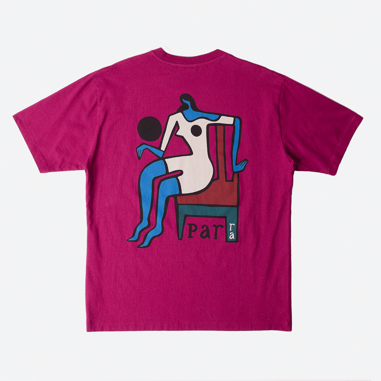 By Parra Chair Baller T-Shirt - Dark Magenta