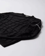 Your Boring Abstract Village Knitted Pullover - Black