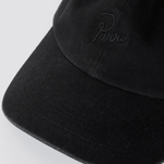 Signature 6 panel Hat - Black